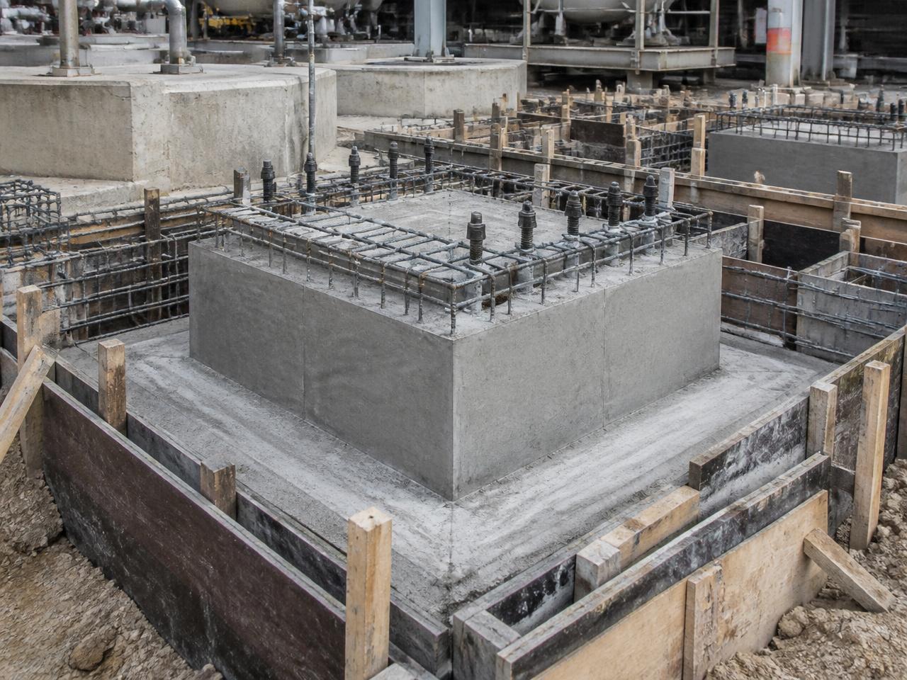Civil Works carried out on an industrial site
