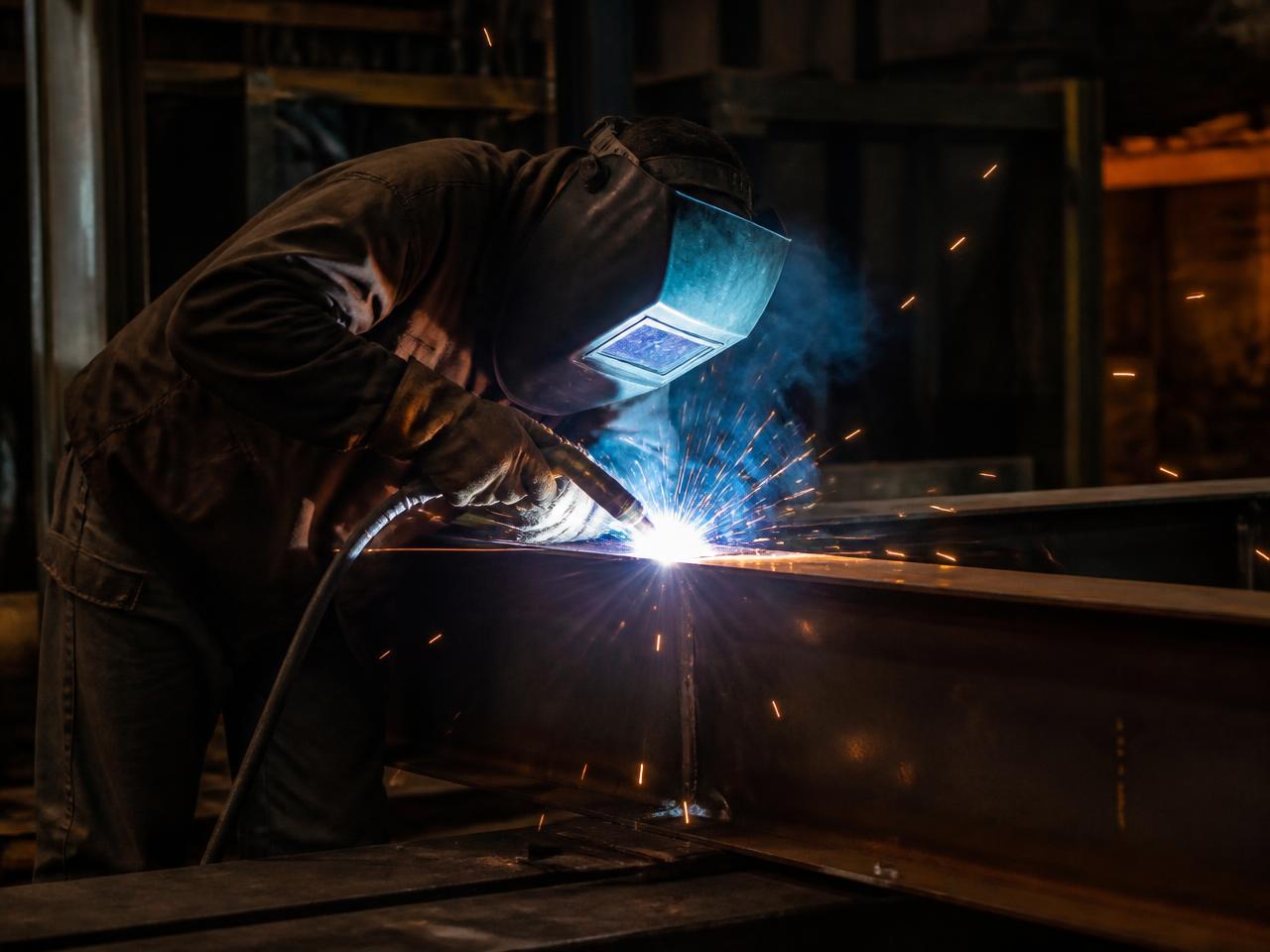 Fabrication Works carried out on an industrial site