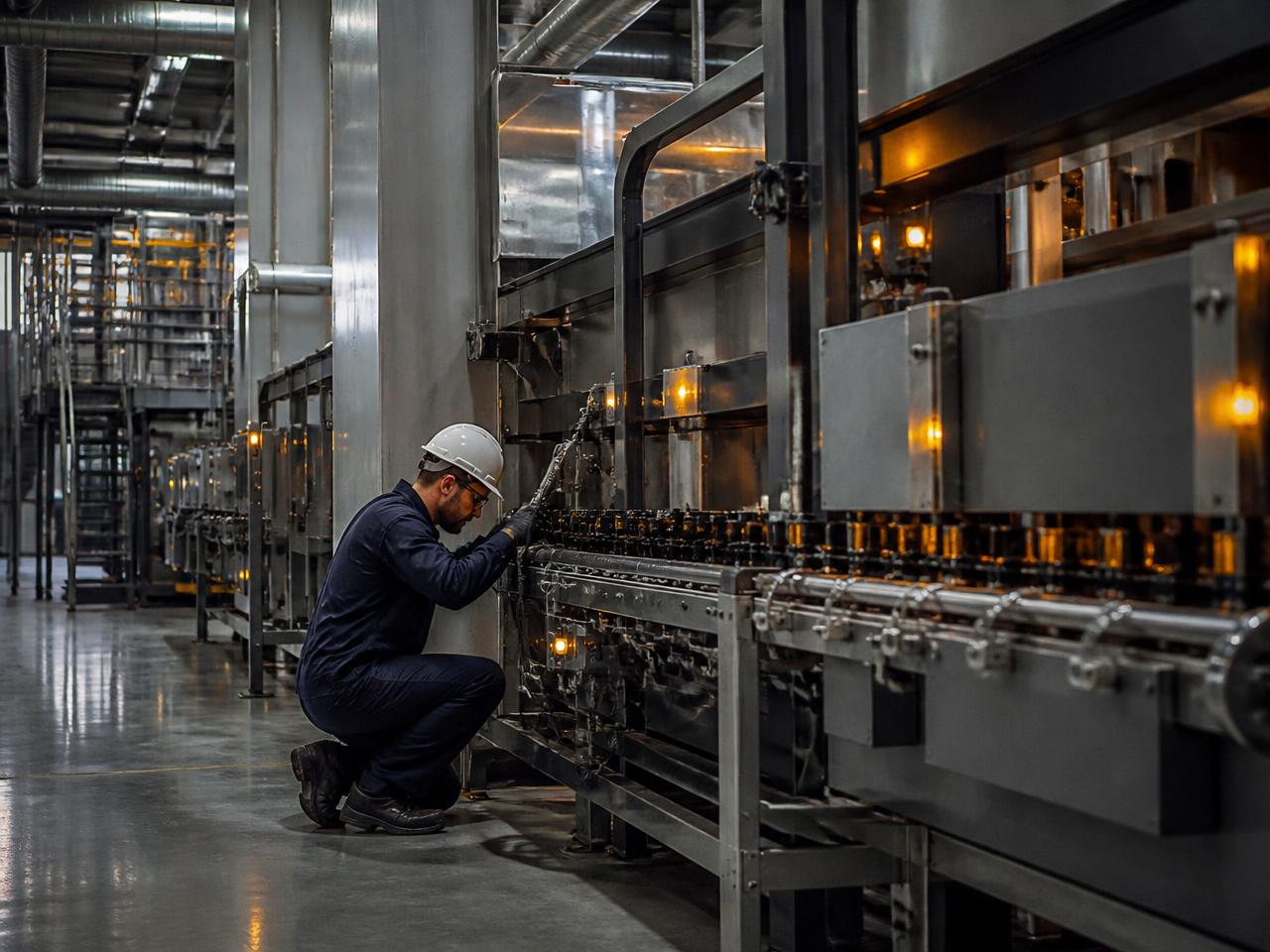 Industrial / Manufacturing Works carried out on an industrial site